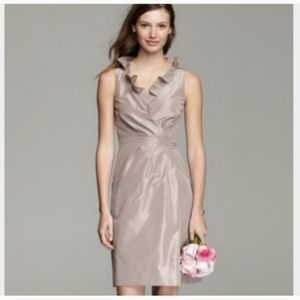 J Crew bridesmaid Blakely dress in Fawn 6p